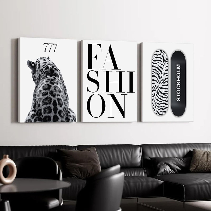 3 Piece Wrapped Canvas Print