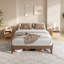 Structure de lit, cadre de lit plateforme en bois 11,8 po avec lattes en bois, espace sous le lit de 7,5 po, aucun sommier tapissier, conception silencieuse, assemblage facile-642429010-642429012