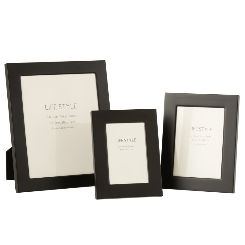 Gibbs Single Picture Frame, 30.5cm H x 25.5cm W x 1.6cm D, Black