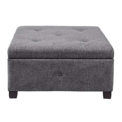 Soft Close Storage Ottoman