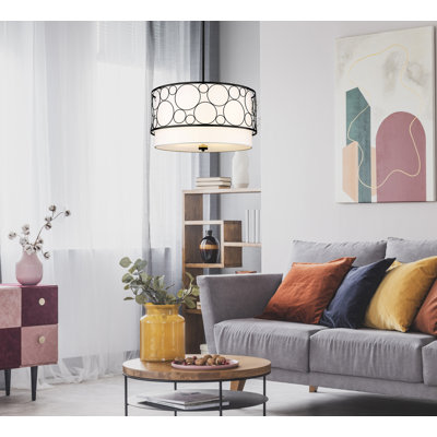 Luminaire suspendu 4 lumières Kendall