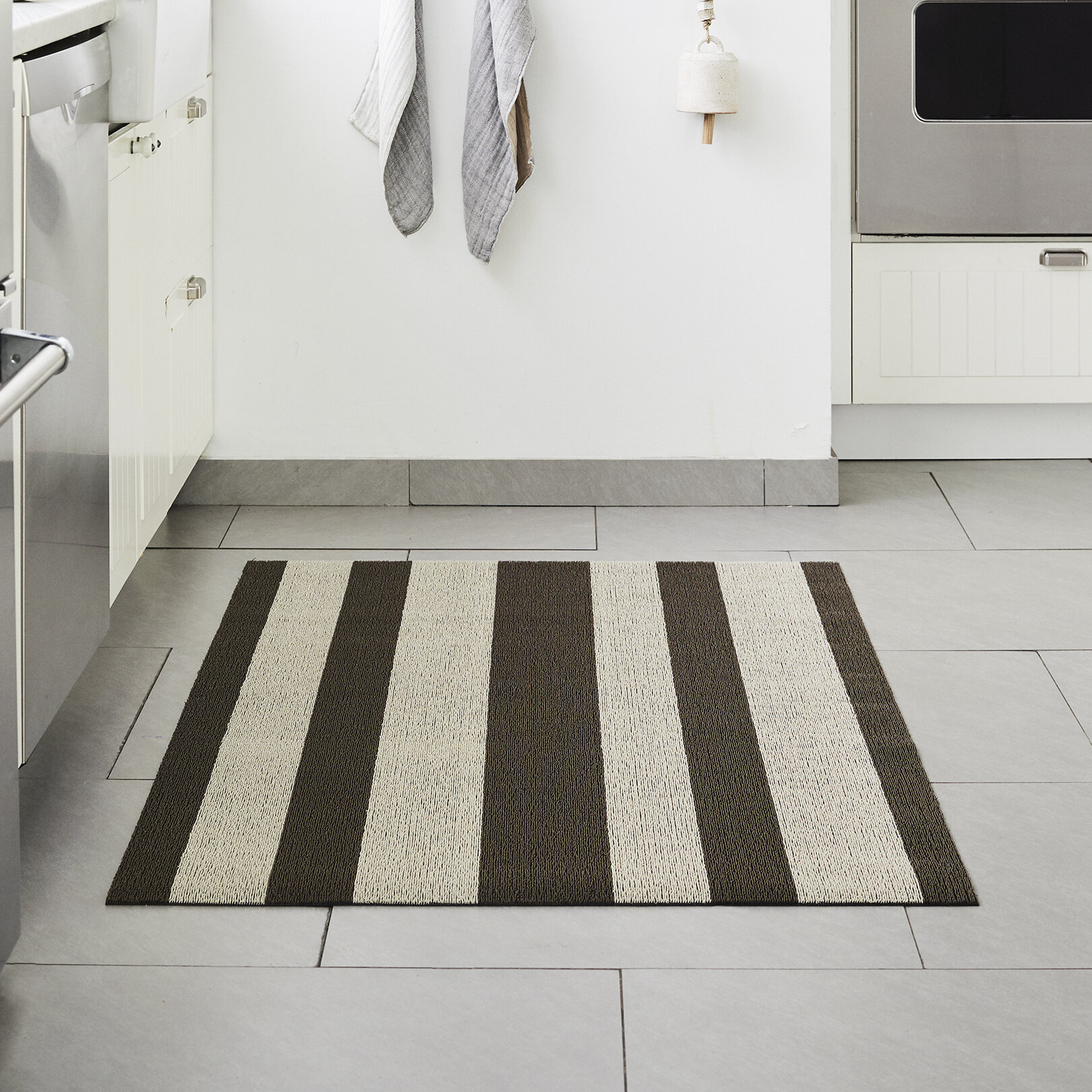 Chilewich Easy Care Bounce Stripe Shag Doormat & Reviews