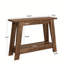 Petite console 41,3 "pour vestibule, table de ferme en bois-1988920835