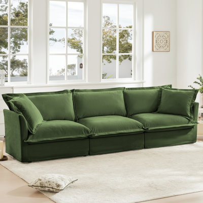 3 With Chenille, Stain- And Easy To Clean Elegant 3 Seater Chenille , , Removable Washable Seat
