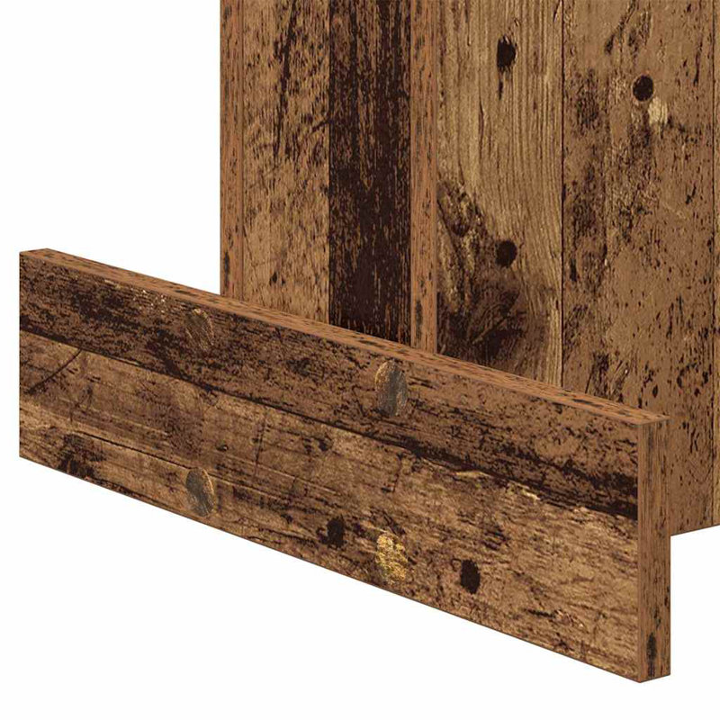 End Table, Old Wood