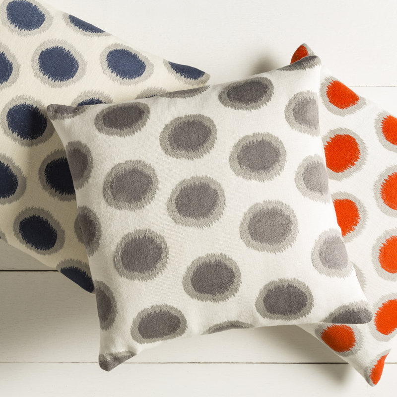 Polka Dots Throw Pillow