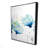 Dotted Paint Splash Flowers - Framed Canvas Office Decor
