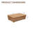 Windsor Aluminum Rattan Tabletop Coffee Table