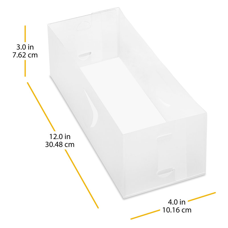 3"H x 4"W x 12"D Drawer Organizer