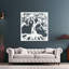 Décoration murale abstraite avec arbre - ACM-719171458-719171460