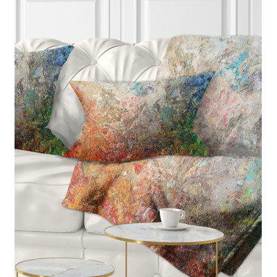  Abstract Square Pillow Cover & Insert