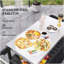 Plateau de table de bar extérieur, chariot de bar extérieur avec rangement, îlot de cuisine à roulettes pour la préparation des aliments