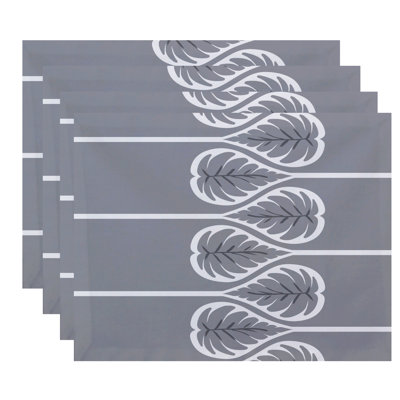 Wagstaff Polyester Floral Rectangle Placemat