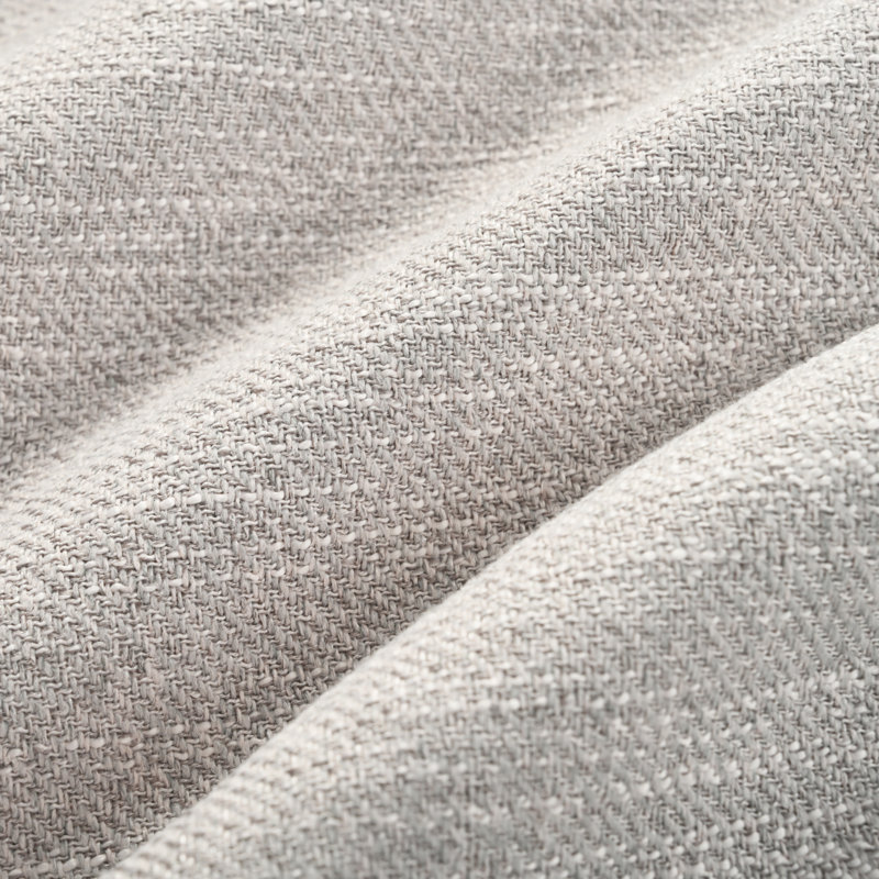 Canapé à accoudoirs carrés 80 po Bronte-May, Polyester gris clair