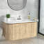 Lavabo de salle de bain ovale encastré 20,5 "x 18", lavabo en céramique blanche avec 3 trous pré-percés, lavabo en porcelaine moderne pour la salle de bain