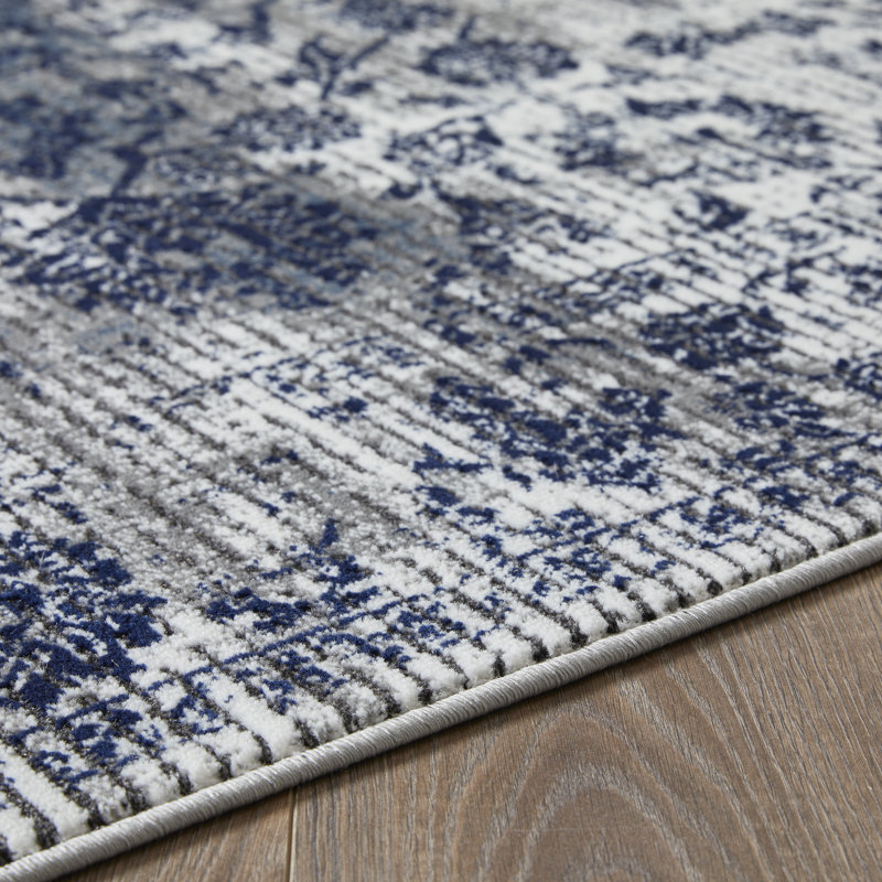 Raashid Floral Indoor Rug, Rectangle 3'3" x 5'3"