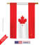 Drapeau de jardin en polyester à 2 côtés canada-41936040-18886575