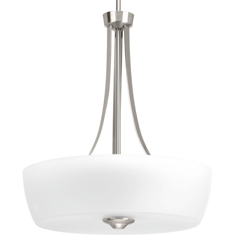Devi 3 - Light Unique/Statement Pendant, Brushed Nickel