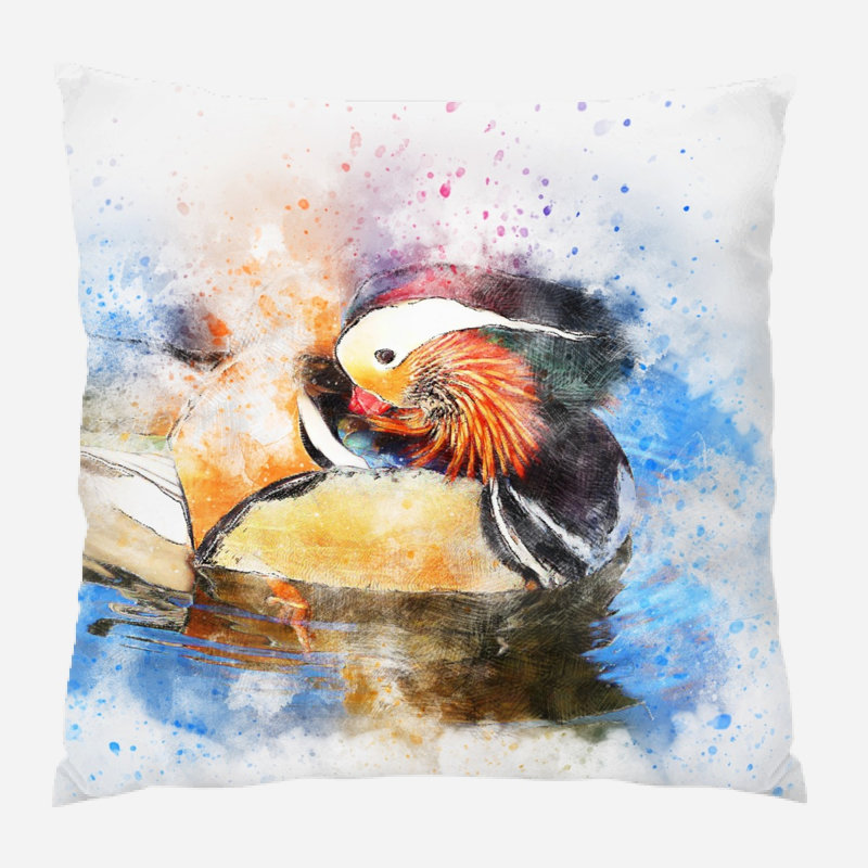 Coussin oiseau Bove, Microsuède, Intérieur