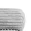 Fauteuil à billes d'intérieur pliable, gris clair