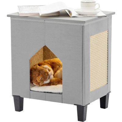 Derival Leather Portable Dog House