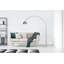 LAMPE DE SOL EN ACIER MODERNE 81 po H