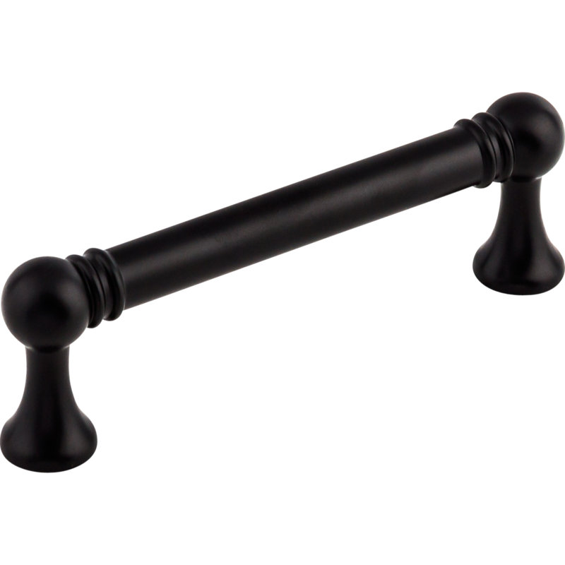 Kara Bar pull, Flat Black, 3 3/4"