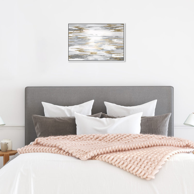 Amanecer - cadre flottant, impression sur toile, Toile avec cadre blanc, L 45 po x H 30 po