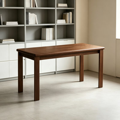 Simple Walnut Solid Wood Multi-functional Desk