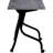 Rectangle 2 Person Flip Top Training Table with Casters and Modesty Panel and Cable Management-61068812
