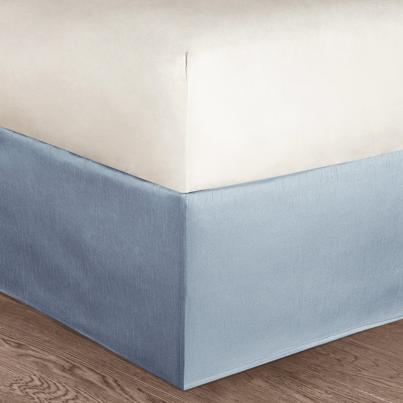 Édredon 8 pièces pour lit très grand - imprimé en coton bleu, décor de chambre décontracté chic, taies décoratives européennes et coussins décoratifs inclus, imprimé coton, aspect usé, literie lavable à la machine