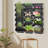 Wall-Mounted Planter With 18 Pots-431079808