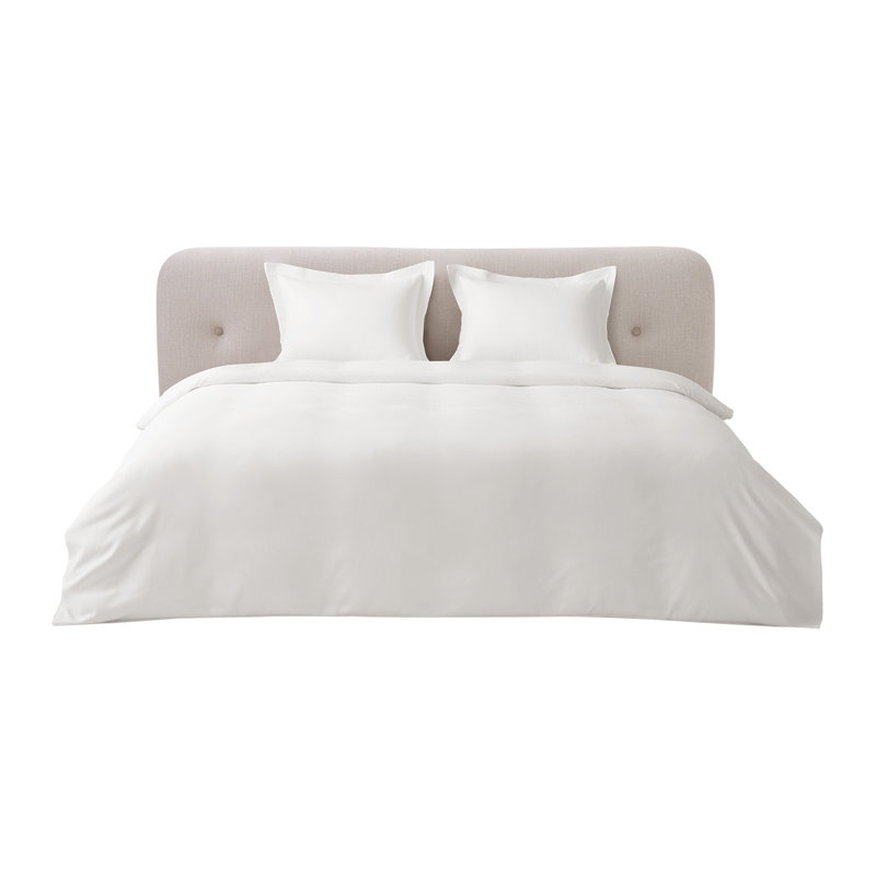 Ensemble de housse de couette pour grand lit 100% coton 3 pièces Ensemble de literie pour grand lit 90 x 90 po