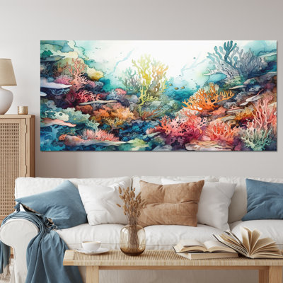 Vibrant Coral Reef III - Print