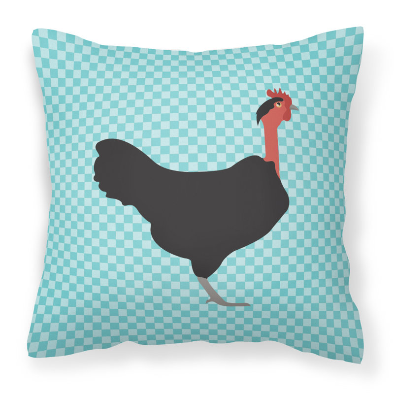 Coussin extérieur Eclectic, Bleu, 18 po x 18 po