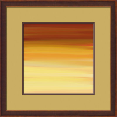 Amber Glow I - cadre photo
