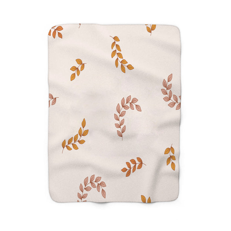 Terra Boho Splendor - Couverture Sherpa de qualité supérieure 1 pièce, Grand lit