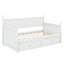 Lit de jour simple en bois avec lit gigogne simple