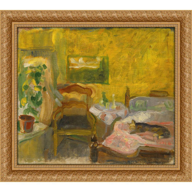 Intérieur (1905), H 20 po x l 22 po