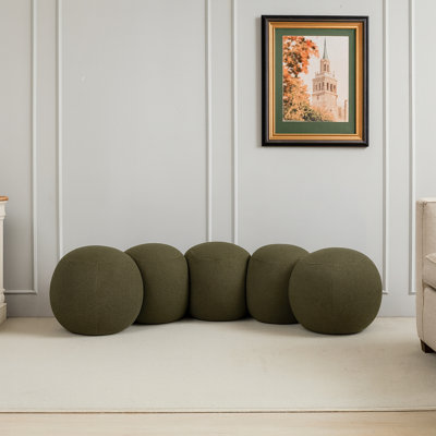 Banc en tissu Apollo Boucle