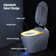 Smart Toilet: Auto Open/Close, Warm Dry, Kick Sensor & Antibacterial Features Foot Sensor Operation