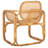 Destrie Rattan Accent Chair-1286610323