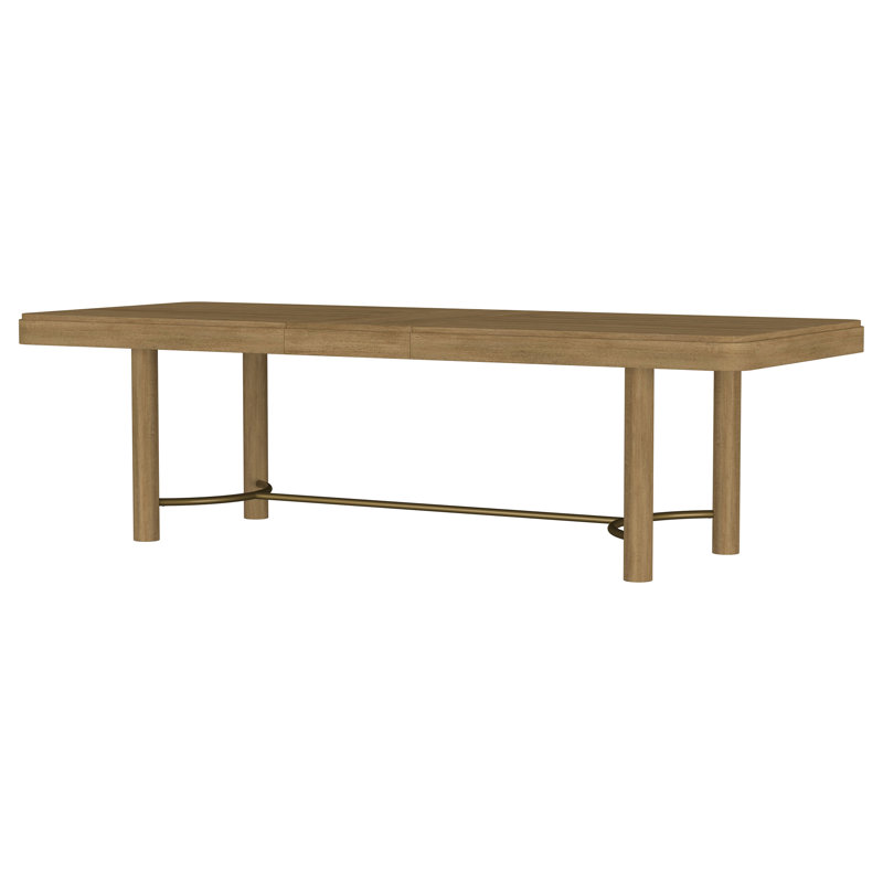 Cirilla 104-inch Extension Leaf Dining Table Sand Wash