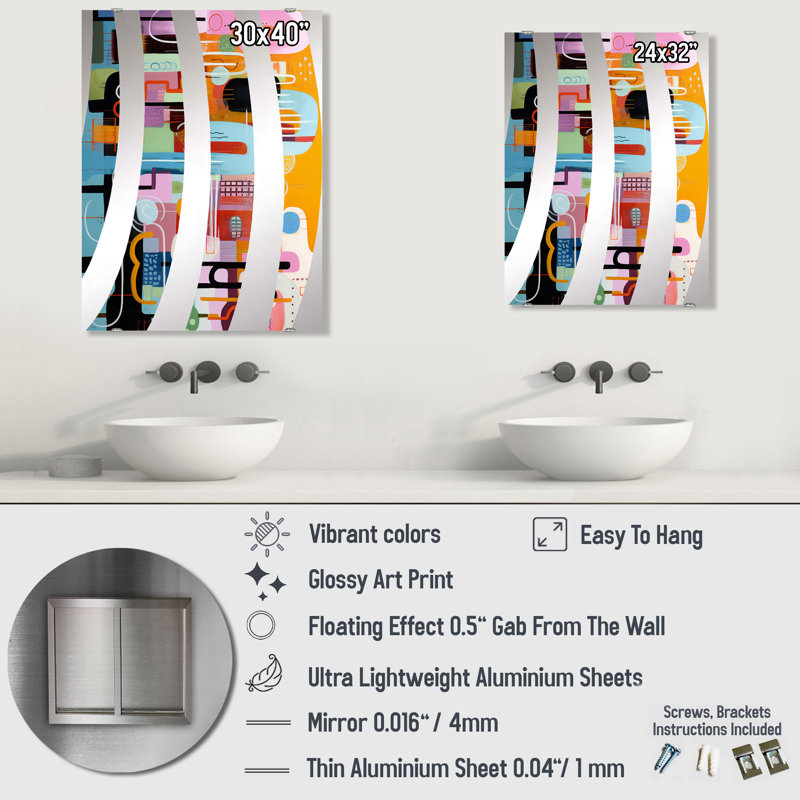 Miroir Balro, 32 po x 24 po