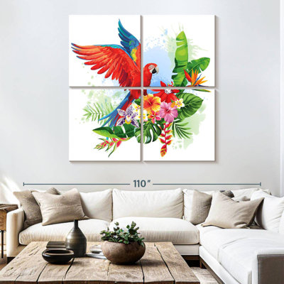 Perroquet floral Brampt