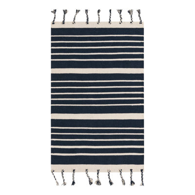 Iustin Cotton Striped Indoor Rug