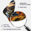 «Forest Autumn In The Usa II», impression d'horloge murale asymétrique en métal-104144977