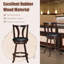 Tabouret de comptoir pivotant 24 po Emillee