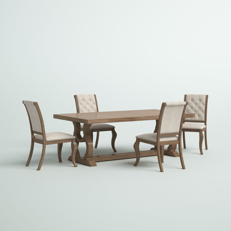 Acworth Extendable Trestle Dining Set