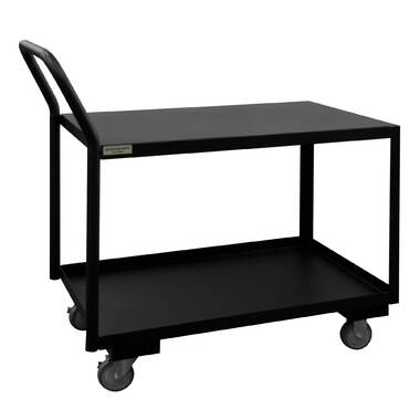 Realwork 445017R 6.808 Cu. ft. Capacity 1000 lbs. Heavy-Duty Multi-Purpose Steel Utility Cart